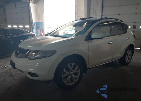 2011 Nissan Murano Sl z USA, uszkodzony, nr VIN JN8AZ1MW9BW172580
